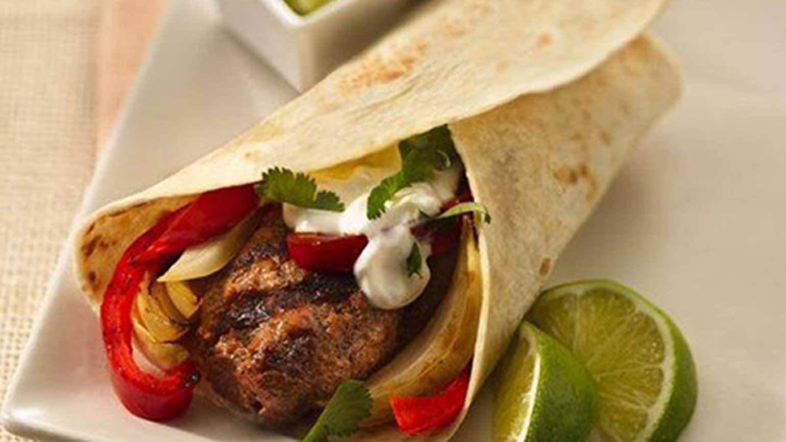 FAJITAS CON CARNE TRITATA BOVINA